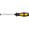 Slotted screwdriver with striking cap type 6261